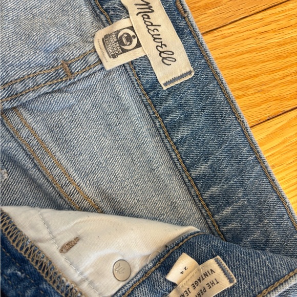 Madewell Denim Straight Leg Jeans in Light Blue - Picture 2 of 9